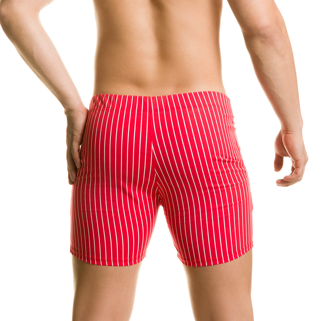 NAVAL RED BEACHWEAR