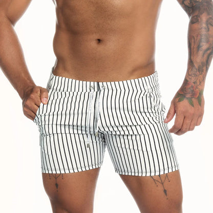 Naval White Beachwear by Gigo Underwear