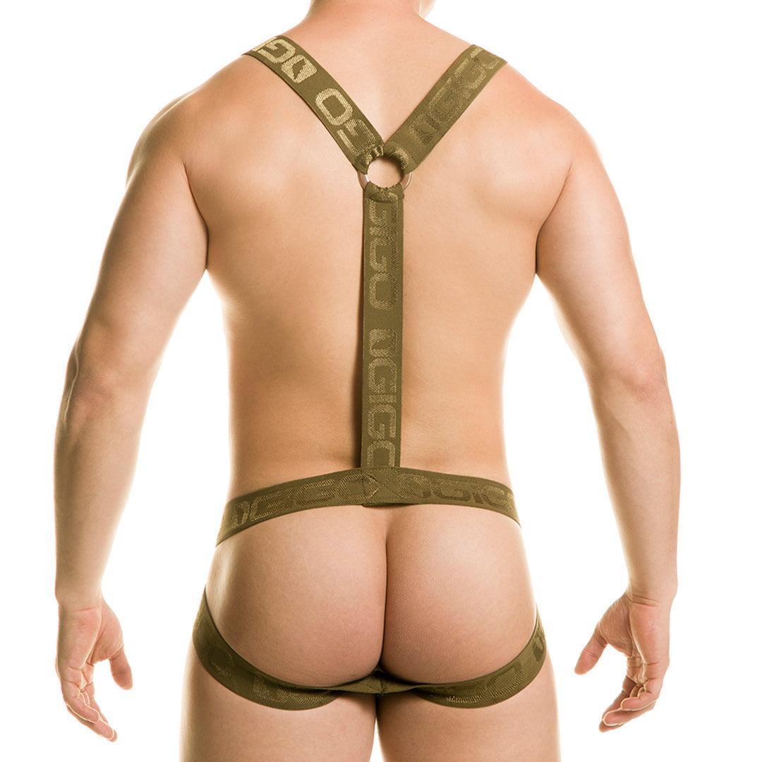 NEW CAUTIOUS GREEN HARNESS - Gigo Underwear & MensWear