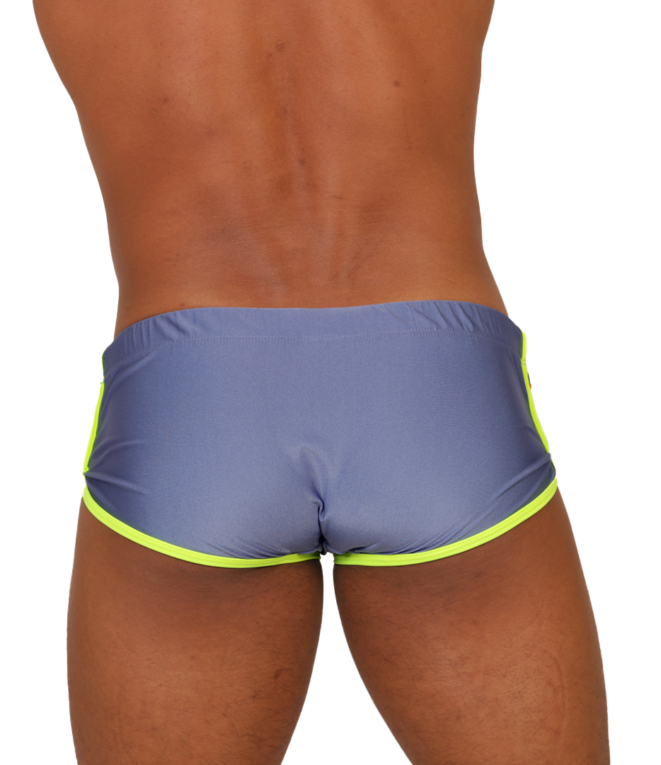 NICE BLUE SWIM TRUNK - Gigo Underwear & MensWear