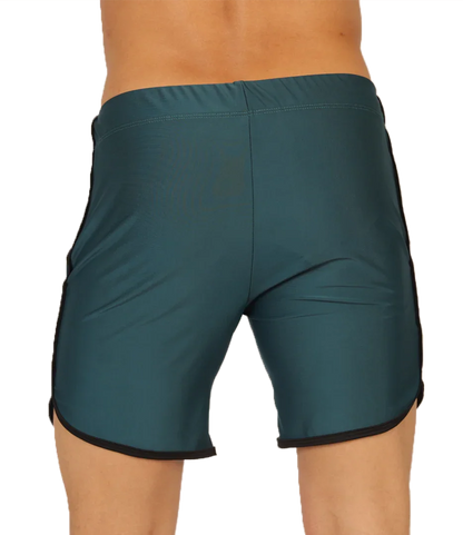 Nice Green Beachwear back view by Gigo Underwear