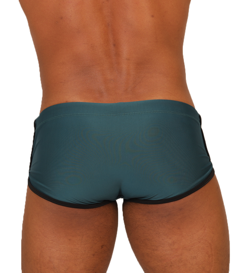 NICE GREEN SWIM TRUNK - Gigo Underwear & MensWear