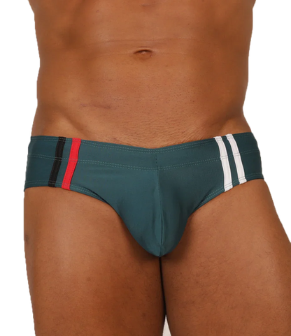 Nice Green Swimbrief by Gigo Underwear