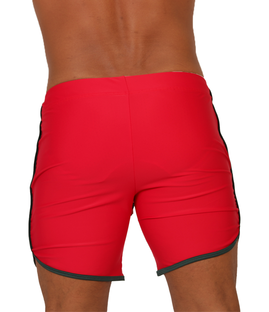 NICE RED BEACHWEAR - Gigo Underwear & MensWear