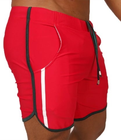 Nice Red Beachwear front view by Gigo Underwear