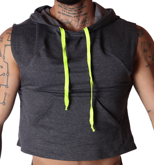 Nafts Gray Hoody T Shirt by Gigo Underwear