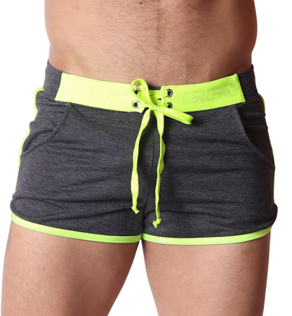 Nafts Gray Shorts by Gigo Underwear