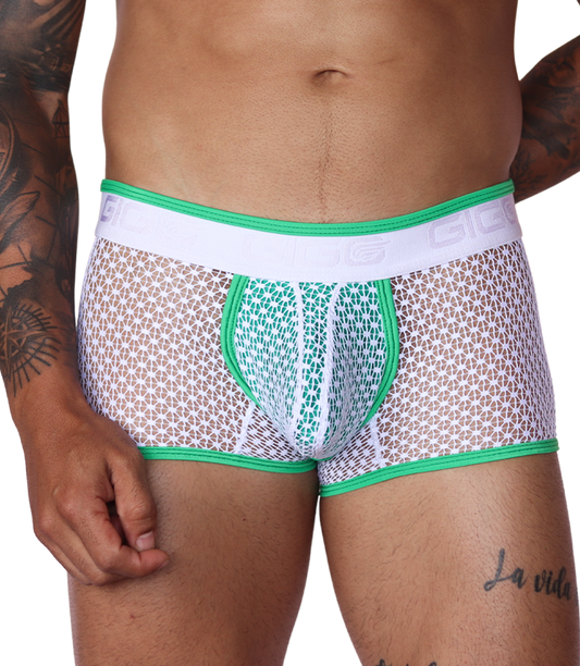 Net Green Trunk by Gigo Underwear