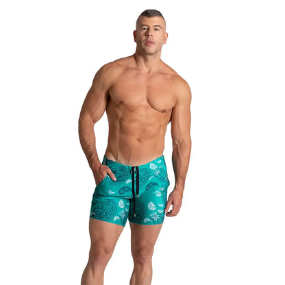 Paradise Beachwear on model by Gigo Underwear
