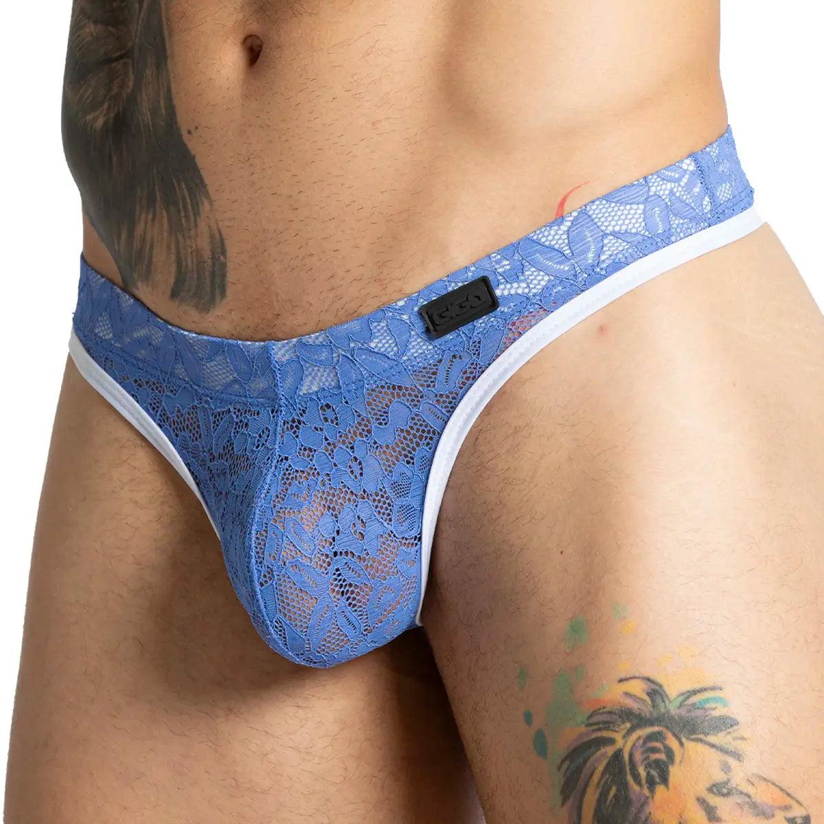 PARADISE BLUE GSTRING - Gigo Underwear & MensWear