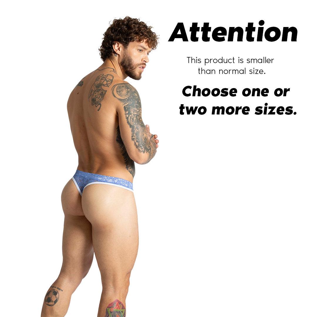PARADISE BLUE GSTRING - Gigo Underwear & MensWear
