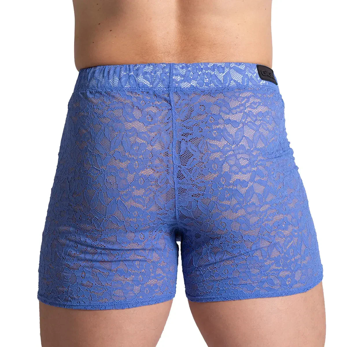 Paradise Blue Hotshort on model by Gigo Underwear