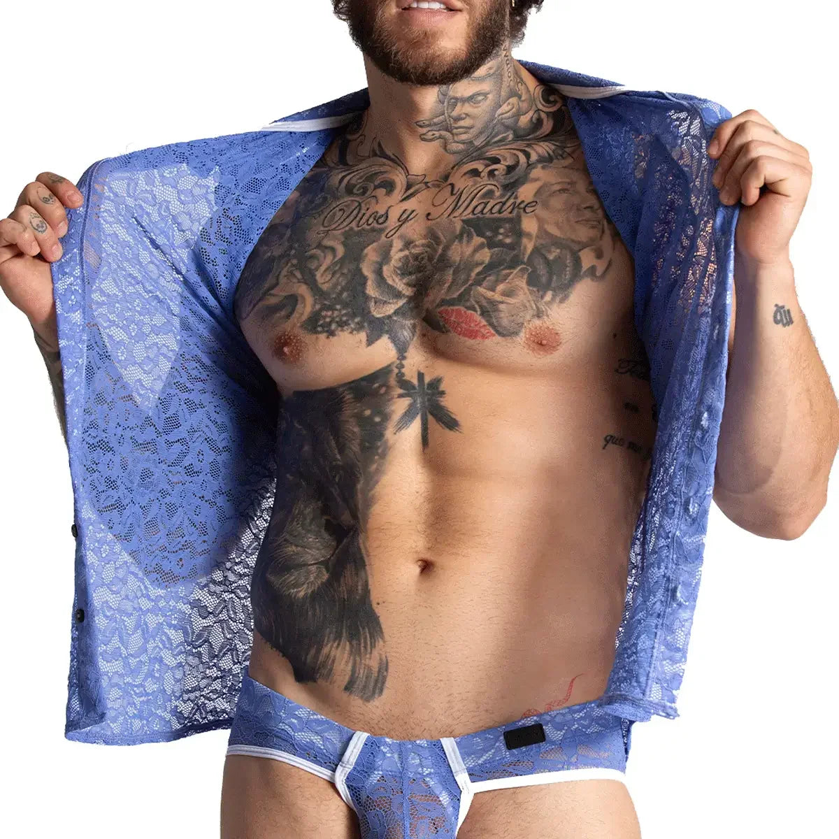 Paradise Blue Brief by Gigo Underwear