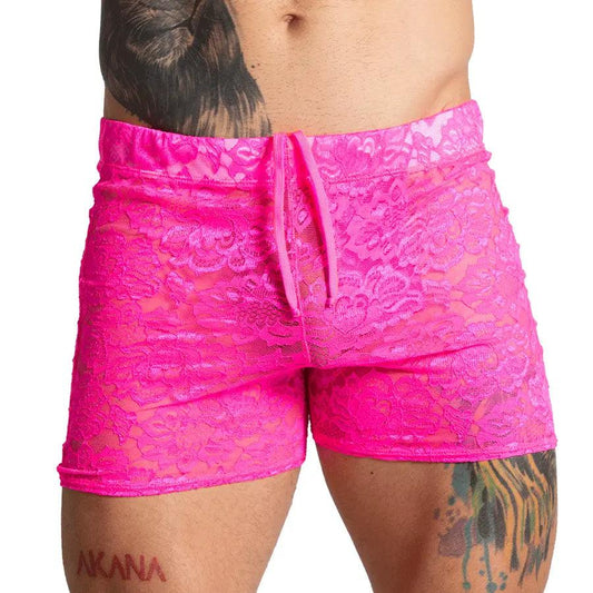 PARADISE FUCSHIA HOTSHORT - Gigo Underwear