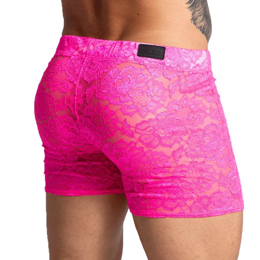 PARADISE FUCSHIA HOTSHORT - Gigo Underwear