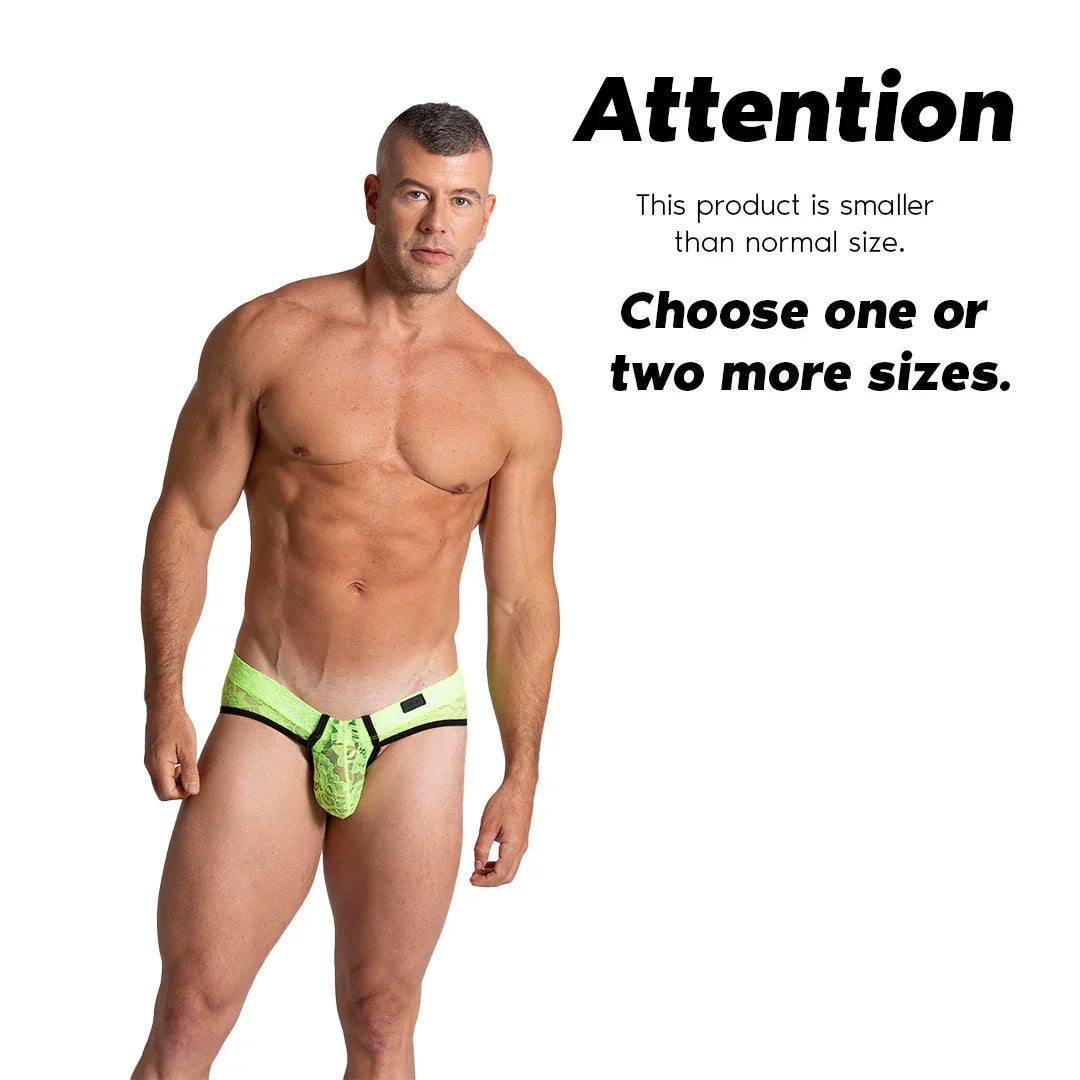 Paradise Yellow Brief by Gigo Underwear
