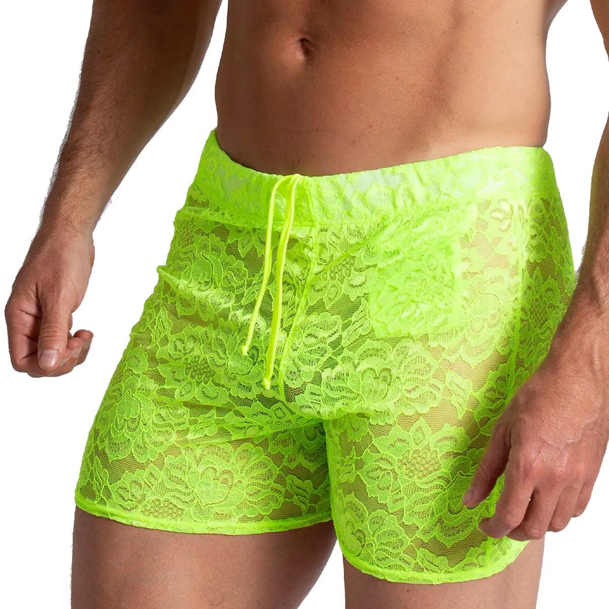 PARADISE YELLOW HOTSHORT - Gigo Underwear