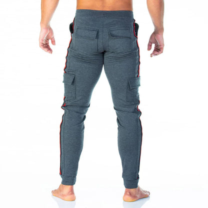 Party Gray Sportpants back view by Gigo Underwear
