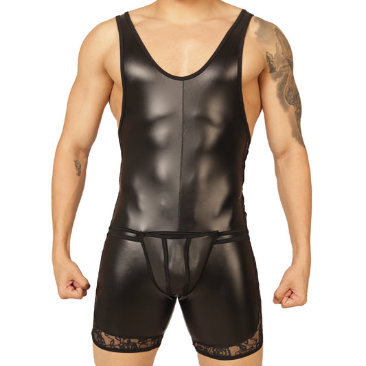 PASSIONE BLACK BODY - Men's Fetish Bodywear with Sexy Details
