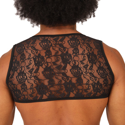 PASSIONE BLACK VEST HARNESS - Gigo Underwear New Collection