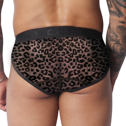 Plush Brief back view by Gigo Underwear