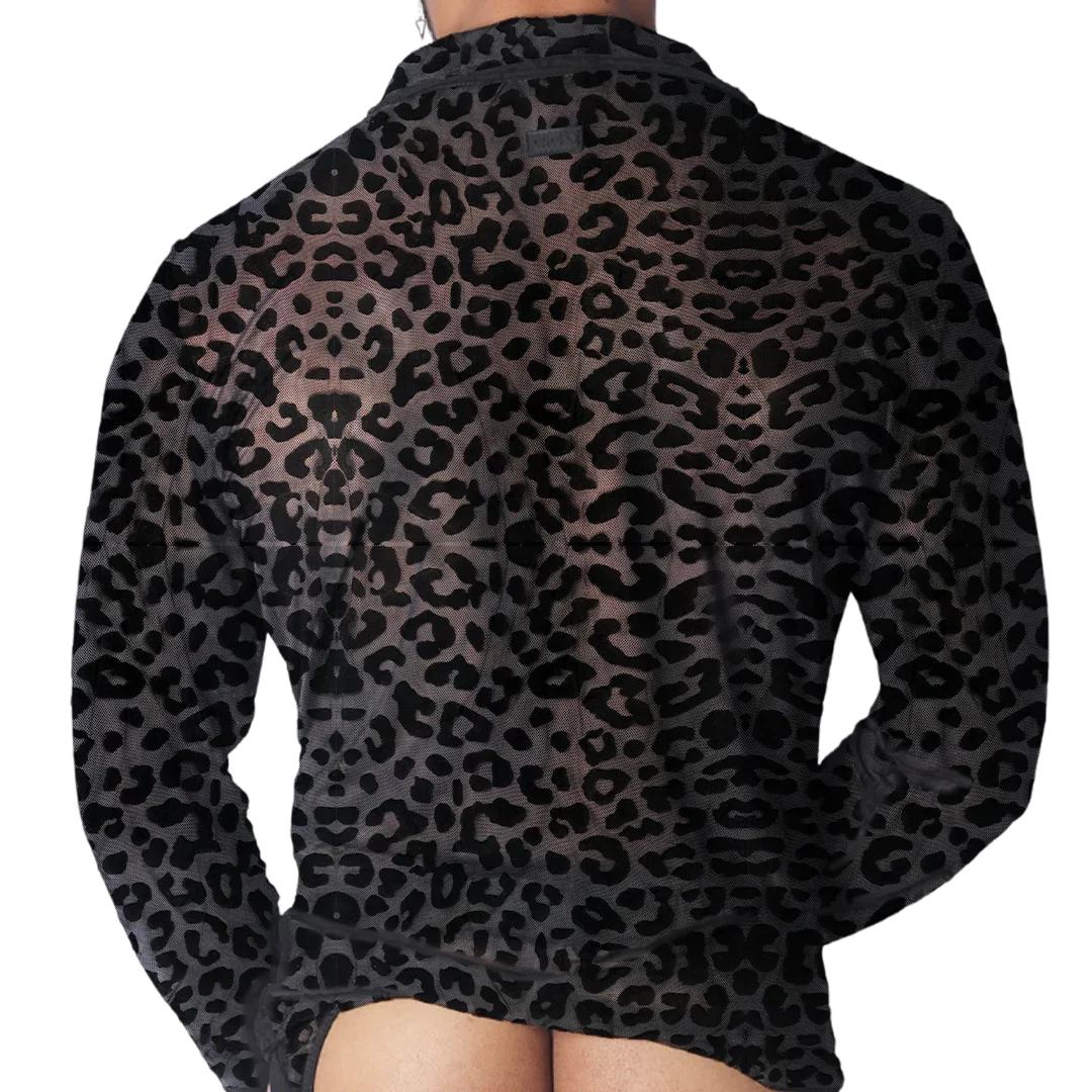 Plush Shirt back view by Gigo Underwear