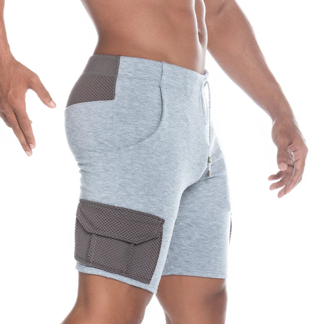 Pocket Gray Short by Gigo Underwear