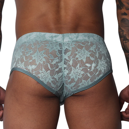 Prolix Aqua Trunk back view by Gigo Underwear