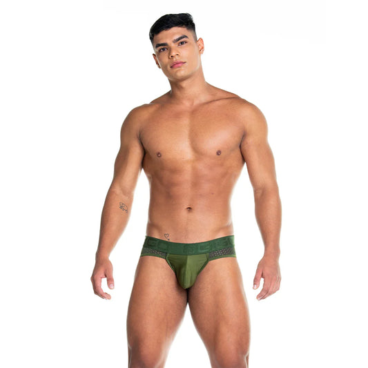 Prudence Green Brief by Gigo Underwear
