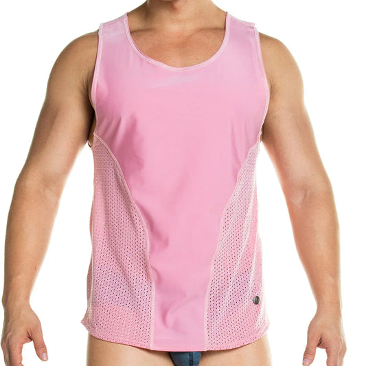 Prudence Nude Tank front view by Gigo Underwear