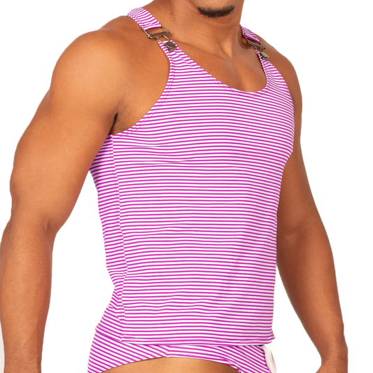 Rank Purple Tank by Gigo Underwear