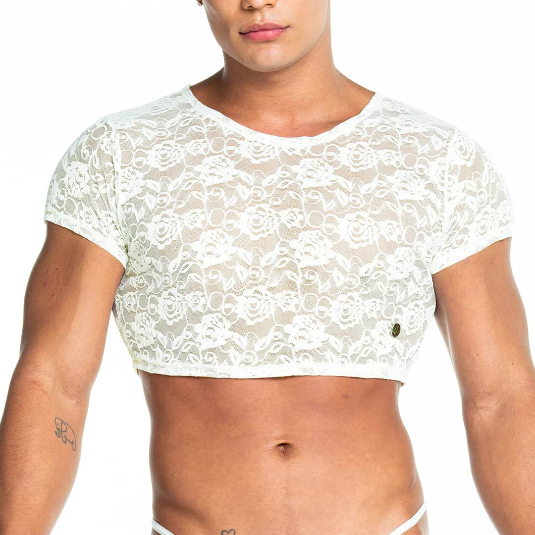 Redemotion Beige Croop Top by Gigo Underwear