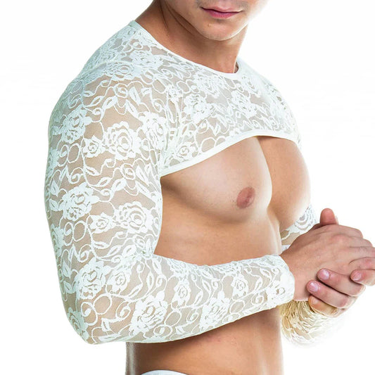 Redemotion Beige Harness front view by Gigo Underwear