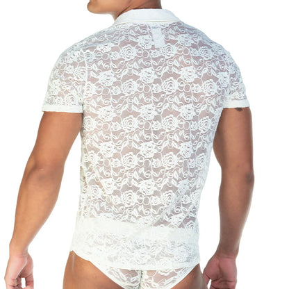 Redemotion Beige Shirt back view by Gigo Underwear