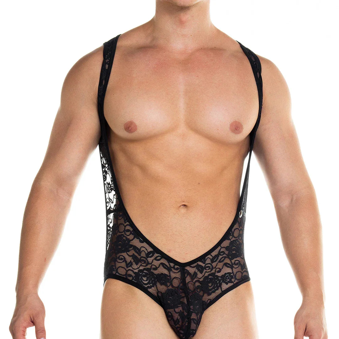 Redemotion Black Body front view by Gigo Underwear