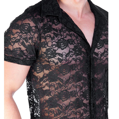 Redemotion Black Shirt back view by Gigo Underwear