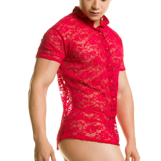 Redemotion Red Shirt by Gigo Underwear
