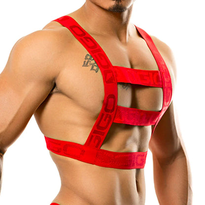 Resistless Red Harness by Gigo Underwear