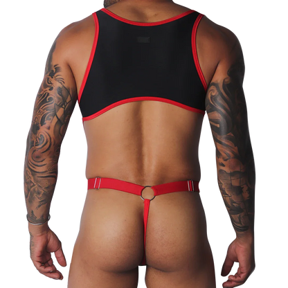 Romantic Black Body back view by Gigo Underwear