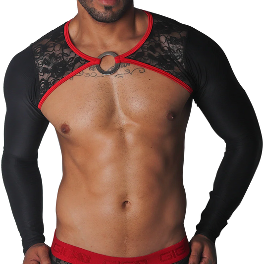 Romantic Black Harness by Gigo Underwear