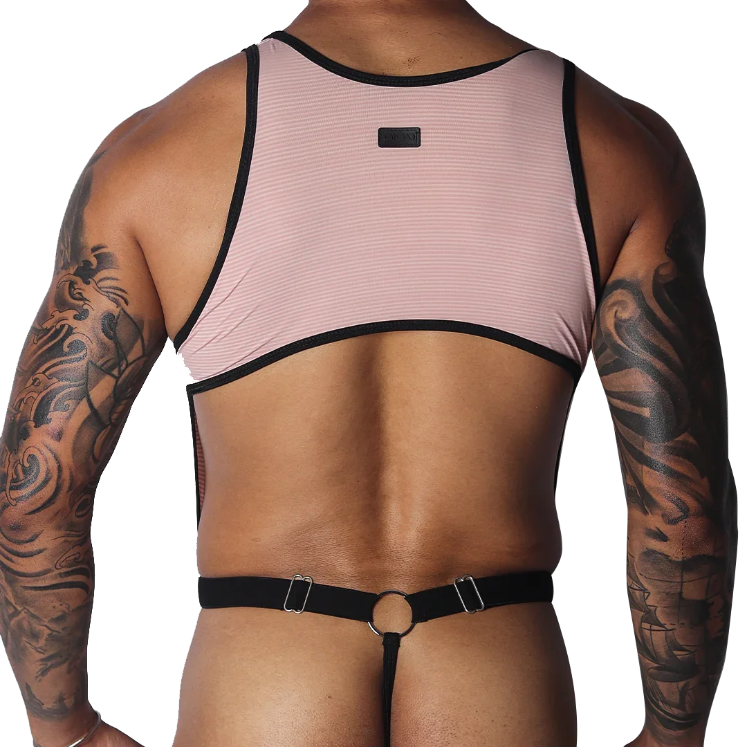 Romantic Pink Body back view by Gigo Underwear
