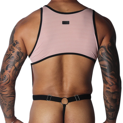 Romantic Pink Body back view by Gigo Underwear
