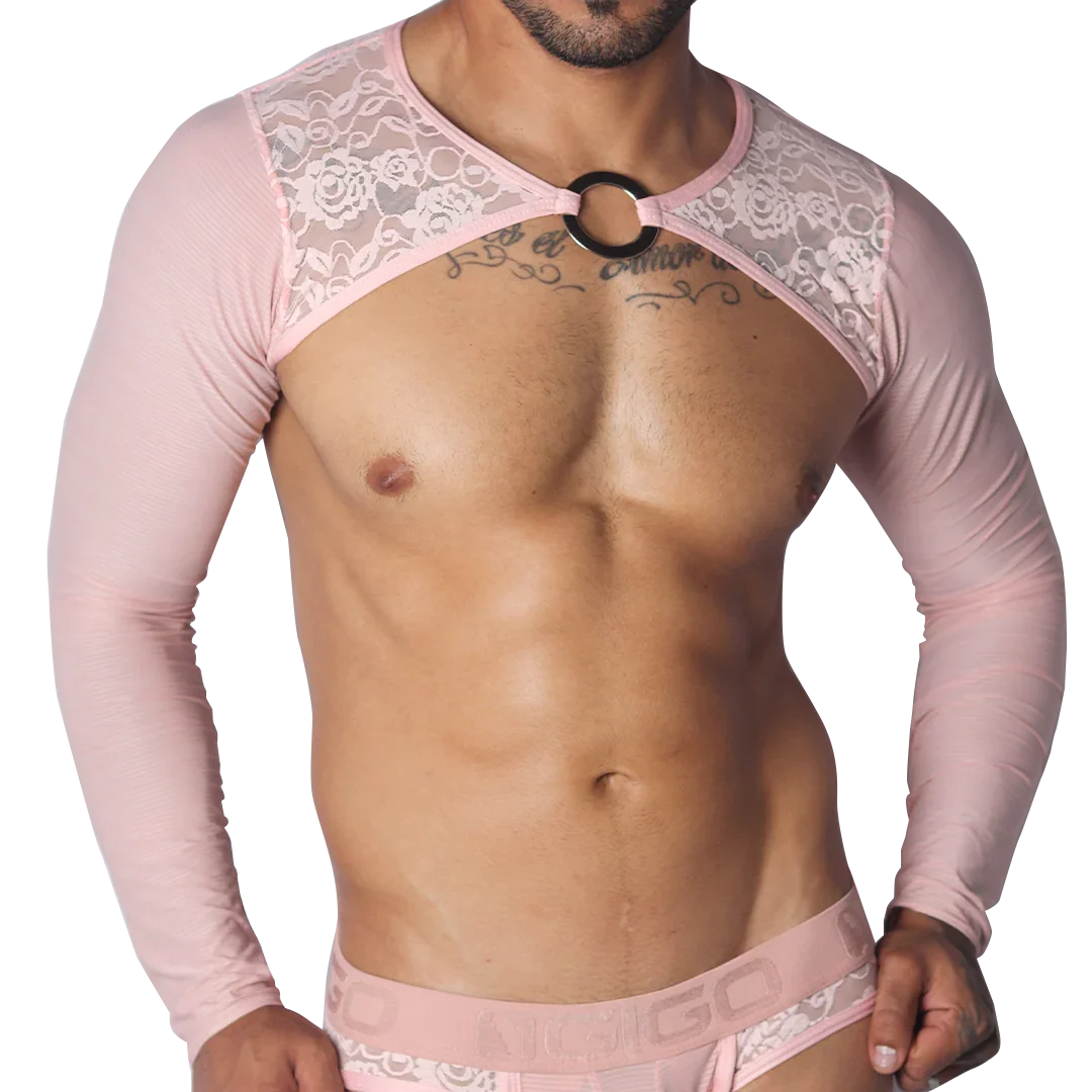 Romantic Pink Harness by Gigo Underwear
