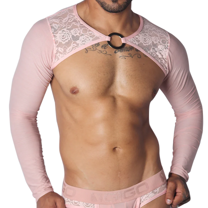 Romantic Pink Harness by Gigo Underwear