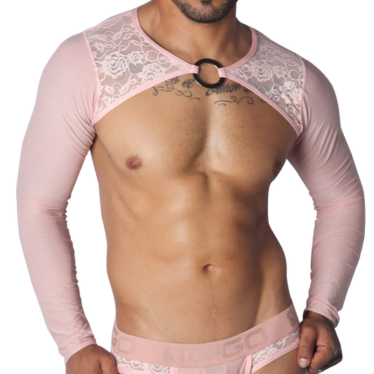 Romantic Pink Harness by Gigo Underwear