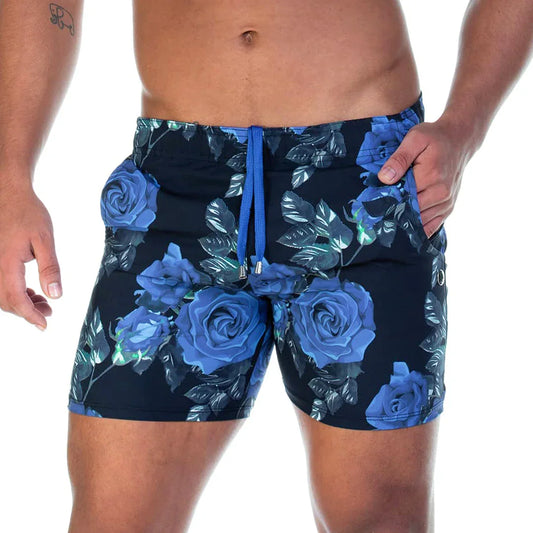 Rose Blue Beachwear by Gigo Underwear