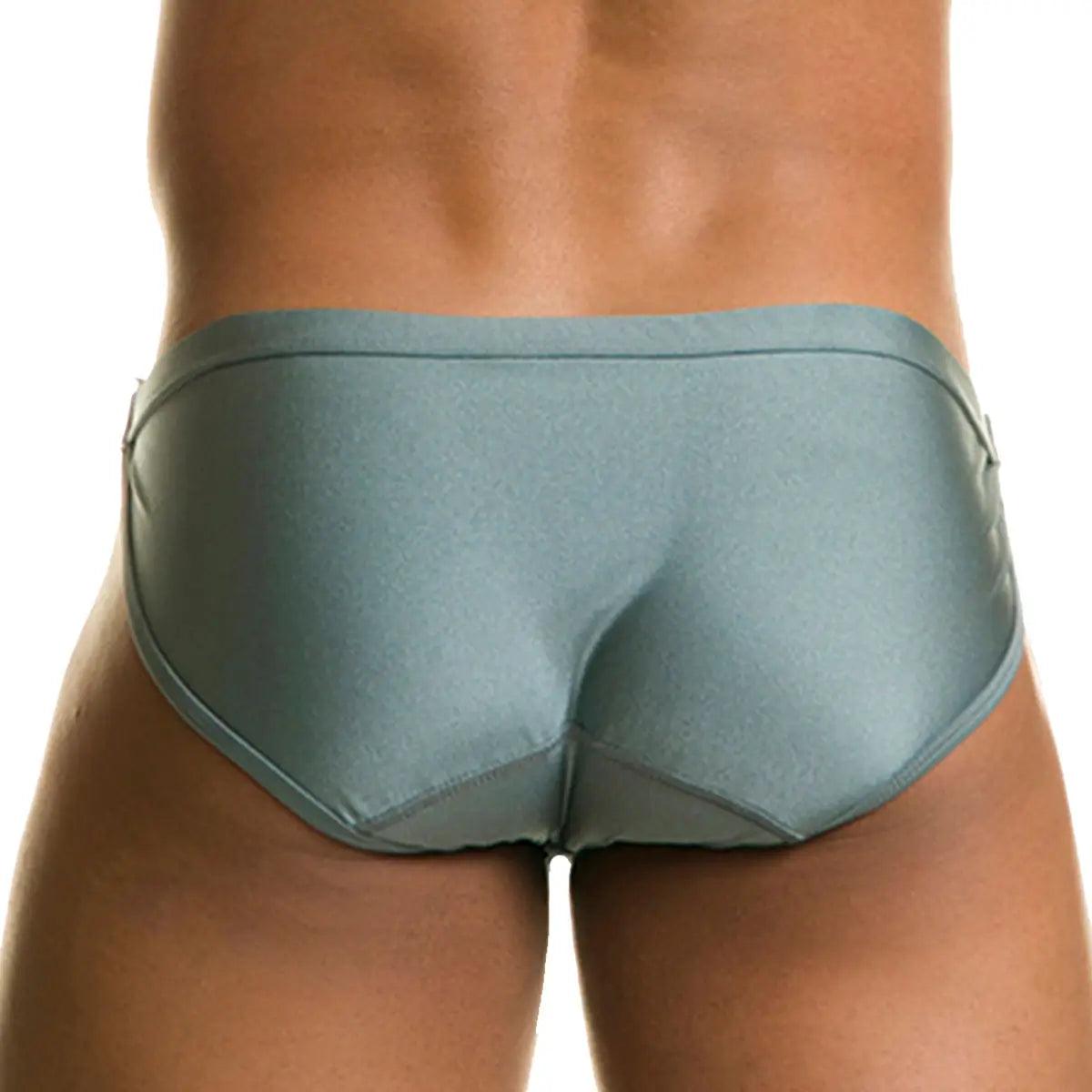 RUSH GRAY SWIM BRIEF - Gigo Underwear