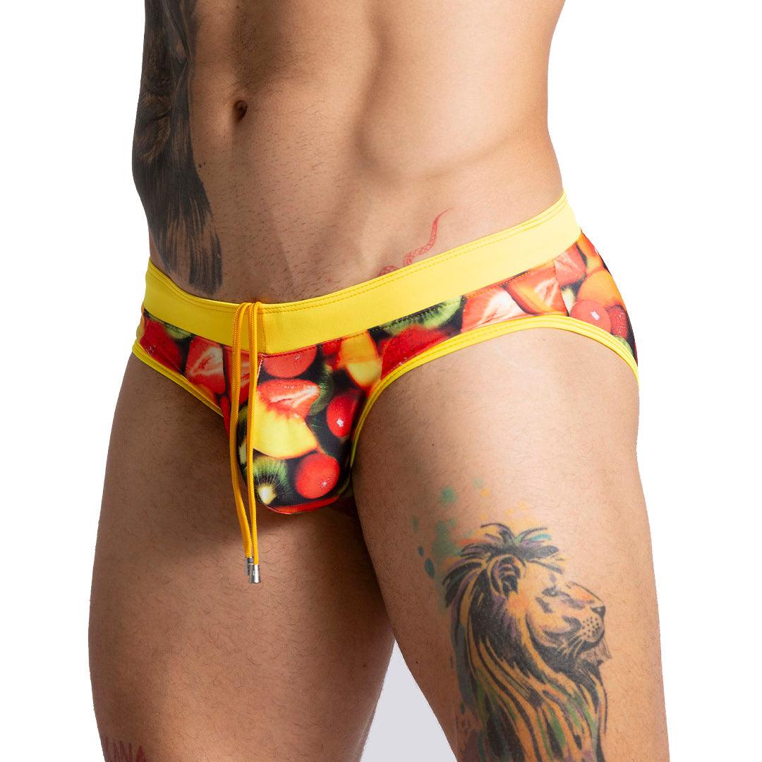 SALAD SWIM BRIEF - Gigo Underwear