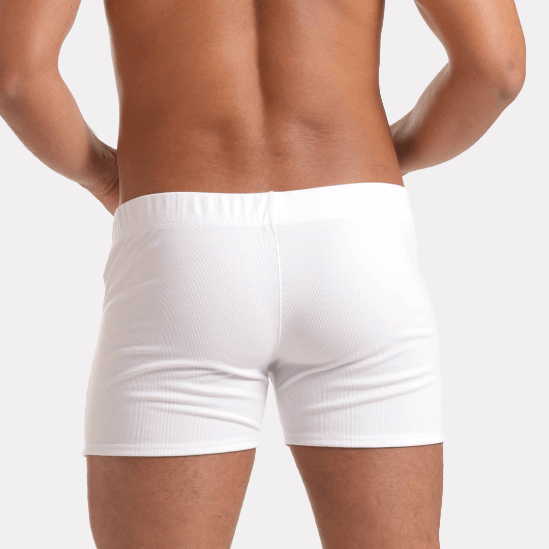 SCANALING WHITE SHORT - Gigo Underwear