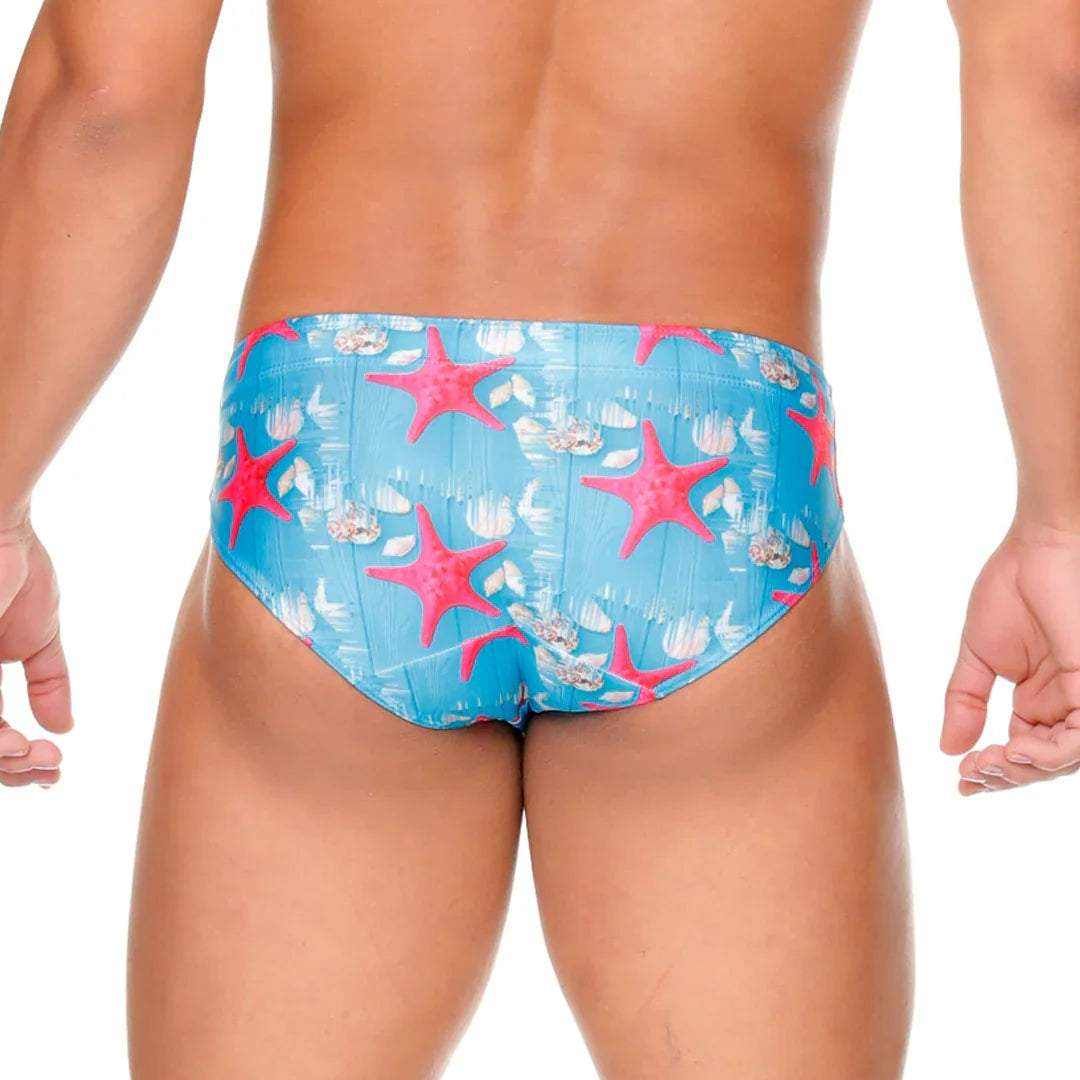 Sea Swim Brief back view by Gigo Underwear